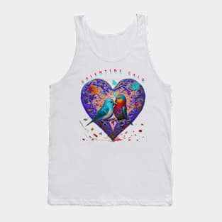 Galentines day lovebirds Tank Top